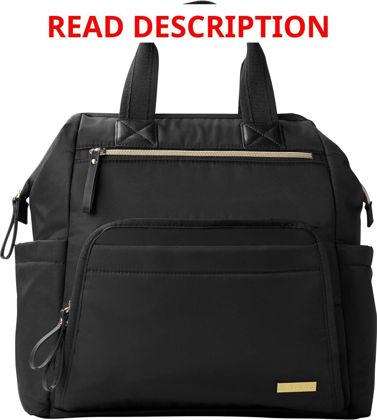 Skip Hop Diaper Bag Backpack: Mainframe Black