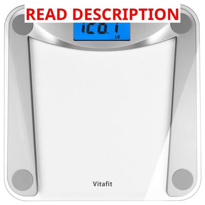 Vitafit Bathroom Scale 400lb 0.1lb