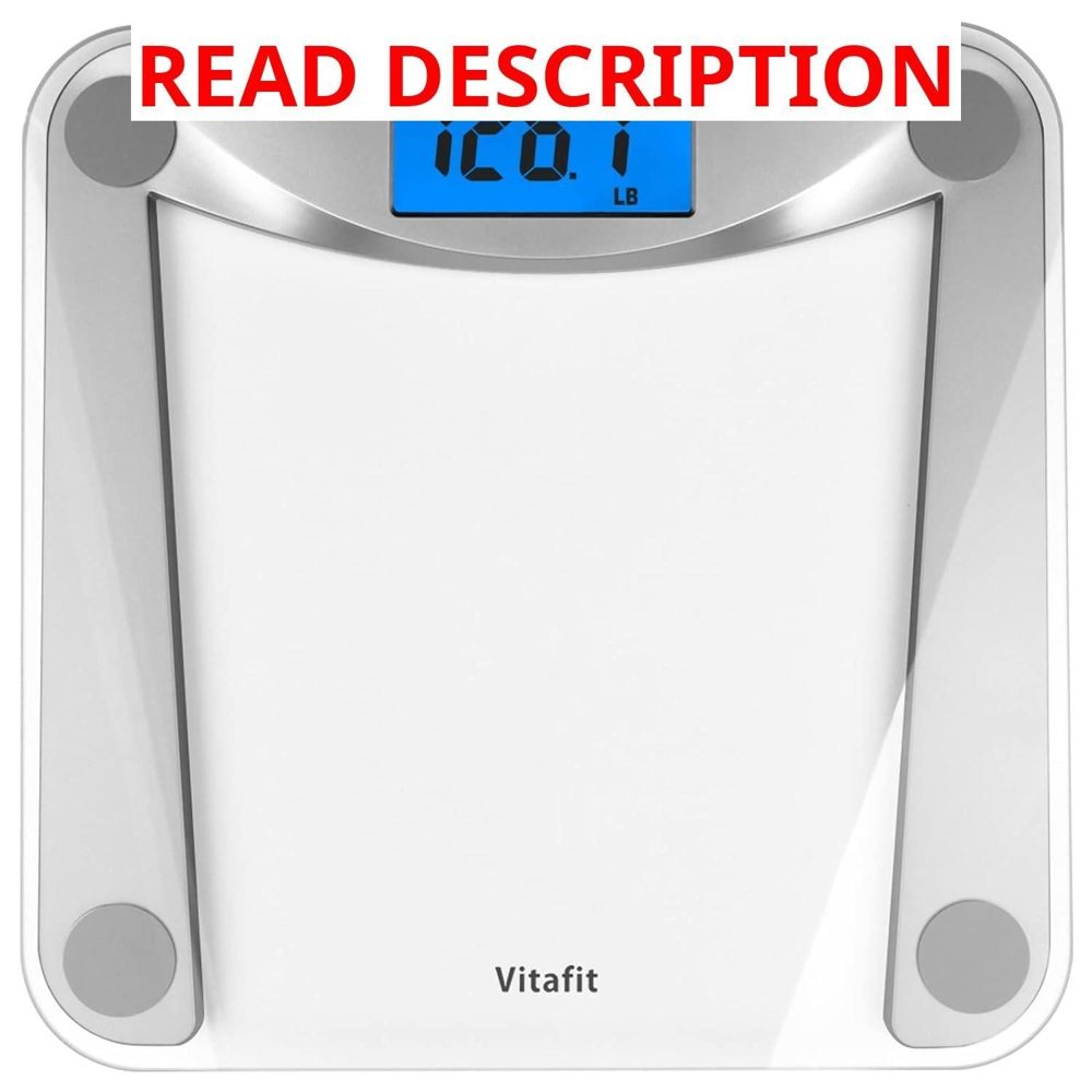 Vitafit Bathroom Scale 400lb 0.1lb