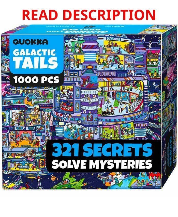 QUOKKA 1000-Piece Jigsaw Puzzle for Adults