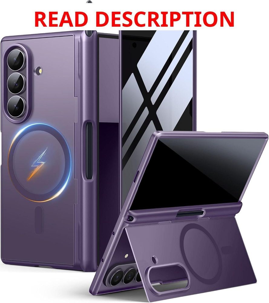 MOBOSI Galaxy Z Fold8 Case + Stylus Purple