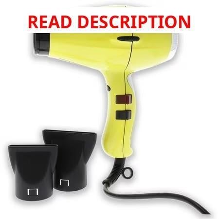 Elchim 3900 Healthy Ionic Hair Dryer Yellow