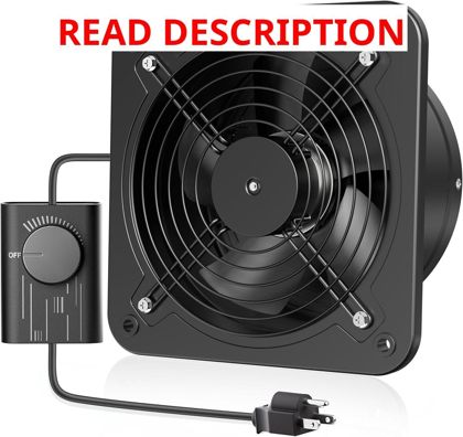HG Power 10" Exhaust Fan 988 CFM