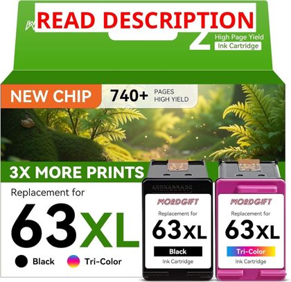 63XL Ink Cartridge Pack for Envy/OfficeJet
