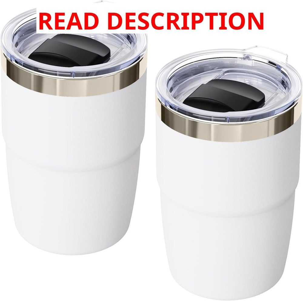 8 oz Small Coffee Cup with Magnetic Lid