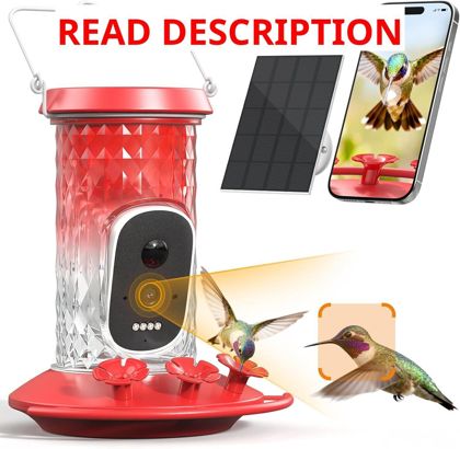 Hummingbird Feeder Cam | AI ID 2.5K UHD