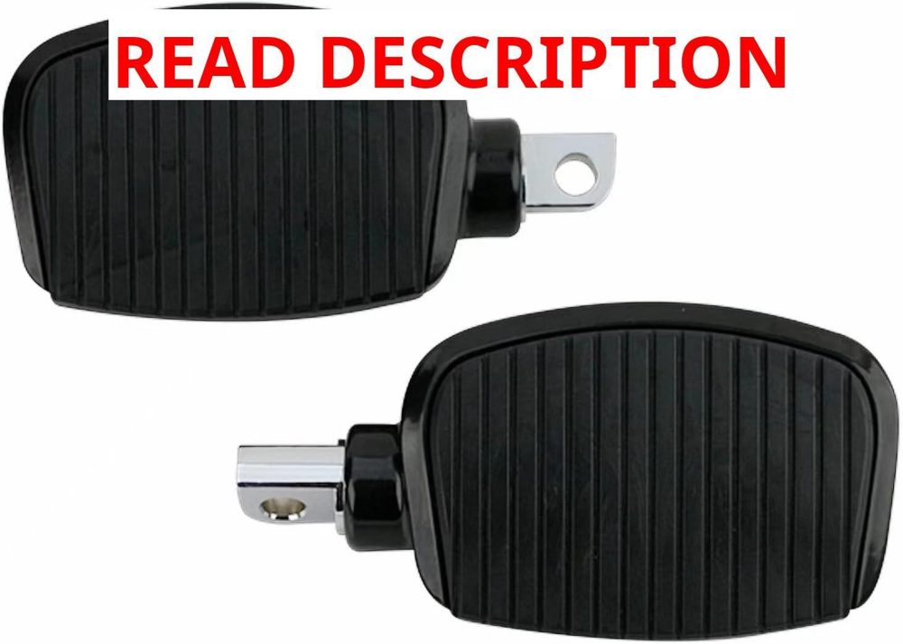 YHMOTO Mini Rider Floorboards Footpegs Black