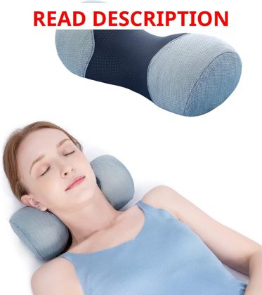 Bespilow Small Neck Roll Pillow Memory Foam