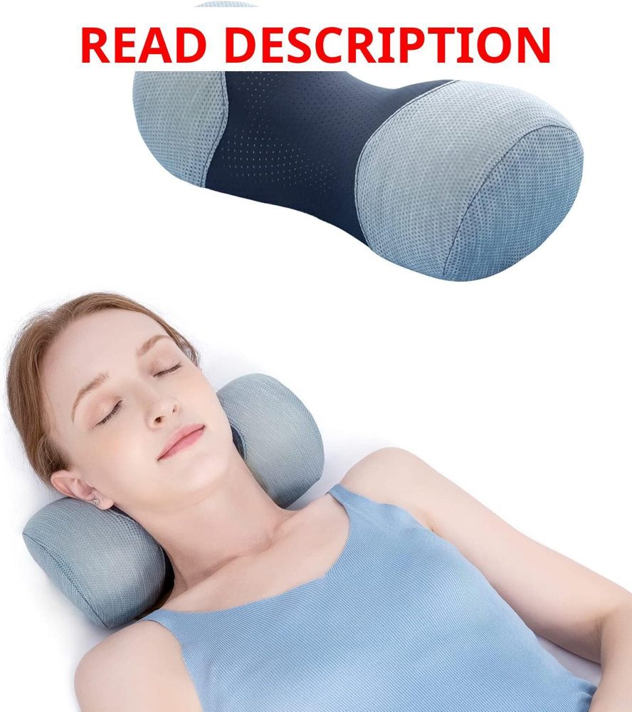 Bespilow Small Neck Roll Pillow Memory Foam
