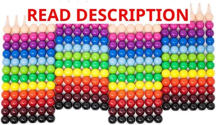 Huji 24 Colors Round Crayons Set (24)