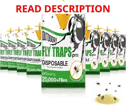 Elasound Fly Traps Outdoor 9 Pack