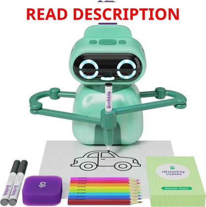 Dan&Darci Scribbly Drawing Robot for Kids 5-7