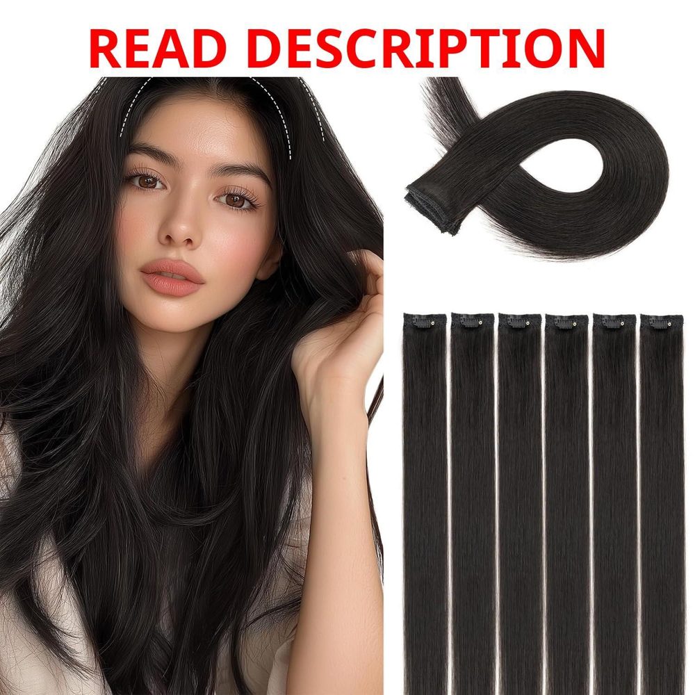 S-noilite Clip in Hair Extensions 16in 40g