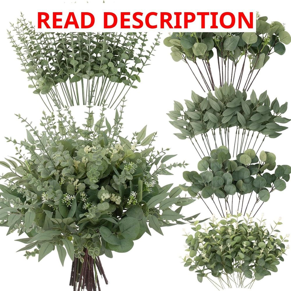 lovemoon 130 Pcs Eucalyptus Stems Bulk