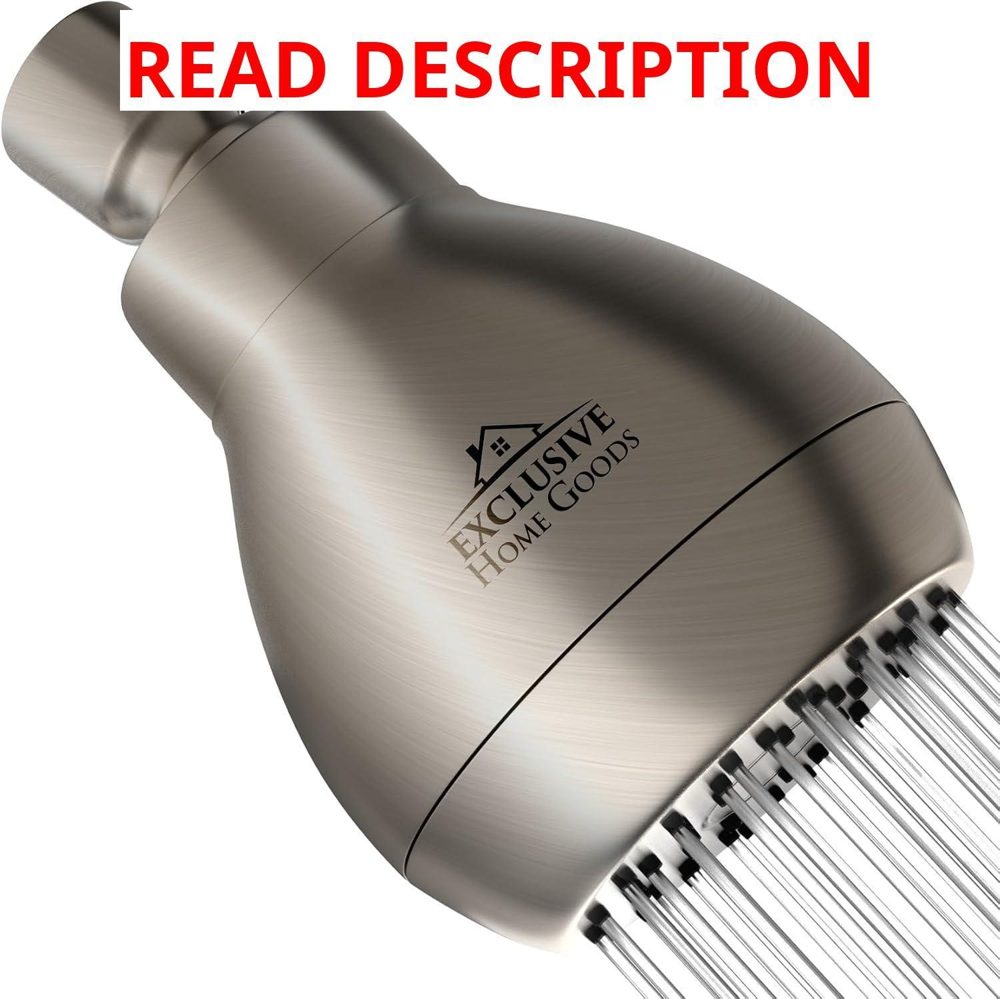 High Pressure Shower Head - Brushed Nickel
