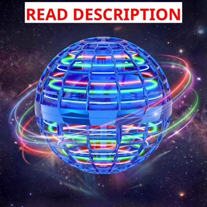 Cosmic Globe Flying Orb Ball for Kids (Blue)