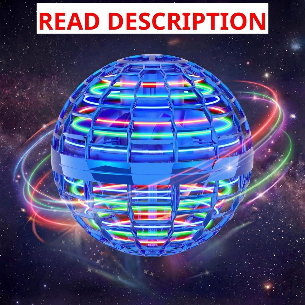 Cosmic Globe Flying Orb Ball for Kids (Blue)