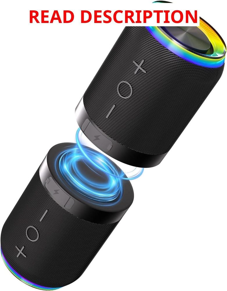 Magnetic 2-in-1 Bluetooth Speaker 20W (Black)