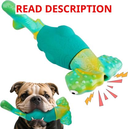 BIKIISEN Aggressive Chewer Dog Toys (Green)