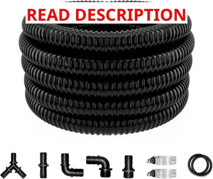 LONGRUN 1" Pond Tubing 20.7 ft