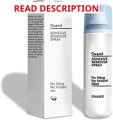 Adhesive Remover Spray for Skin 50ml
