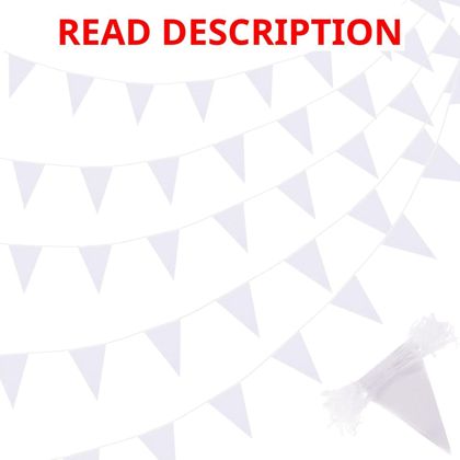 Tatuo 200 Ft Pennant Flags Banner for Party