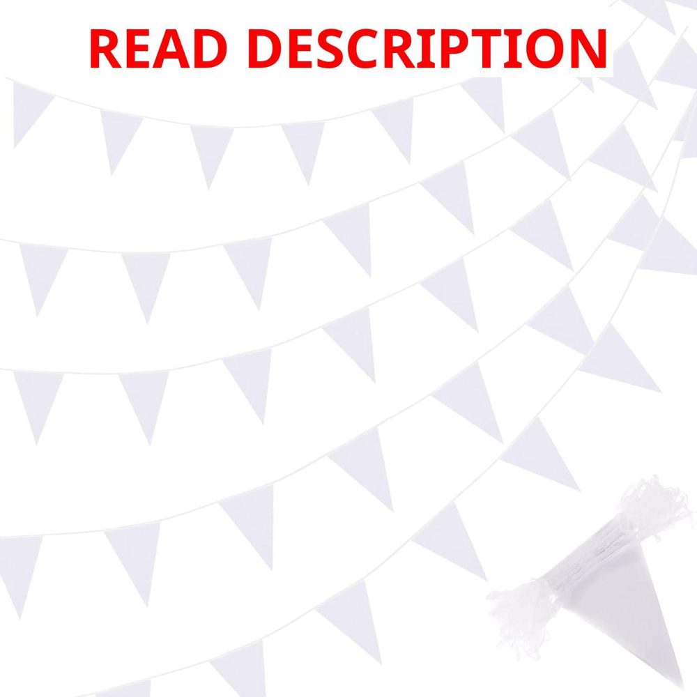 Tatuo 200 Ft Pennant Flags Banner for Party