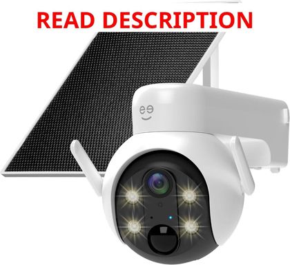 Geeni Insight 3MP PTZ Solar Security Camera