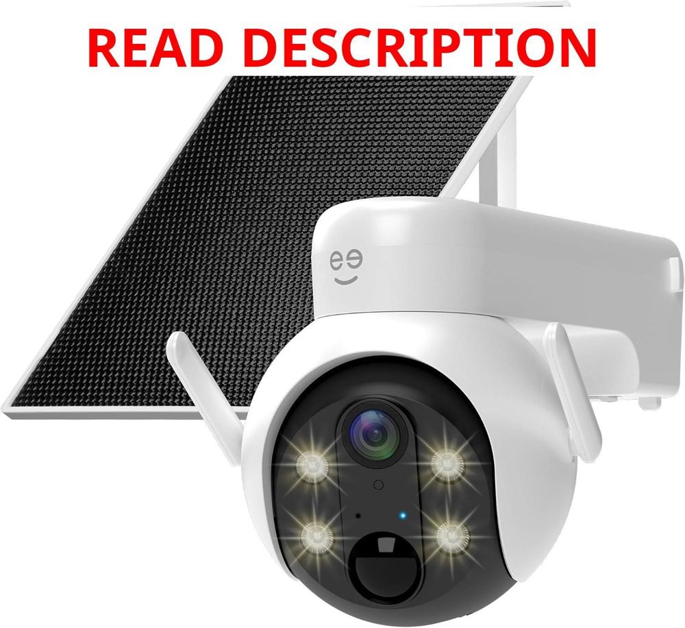 Geeni Insight 3MP PTZ Solar Security Camera