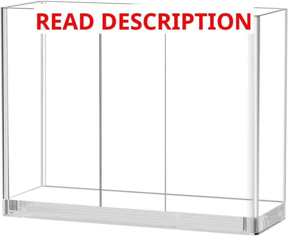Acrylic Napkin Holder Clear Non-Slip Pads