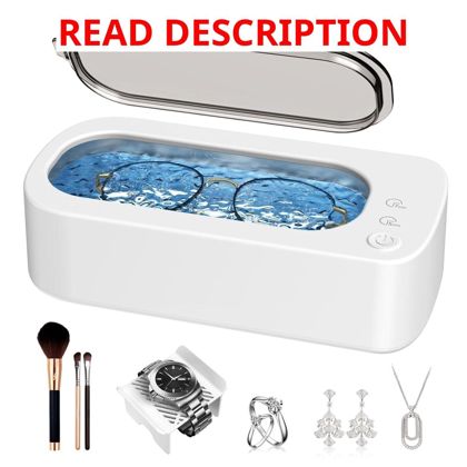 Ultrasonic Jewelry Cleaner 48kHz 350ml