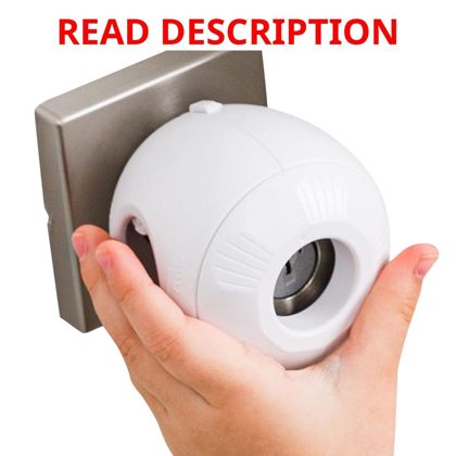 Child Safety Door Knob Cover (4 Pack) White