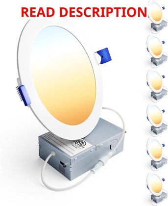 Ensenior 6-In LED Recessed Light 5CCT