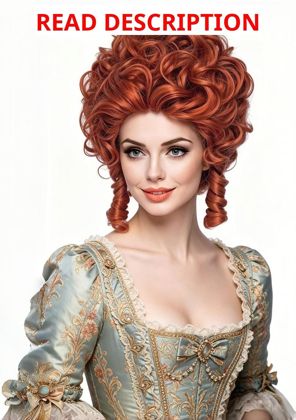 Rugelyss Short Wavy Fox Red Wig   70s/80s