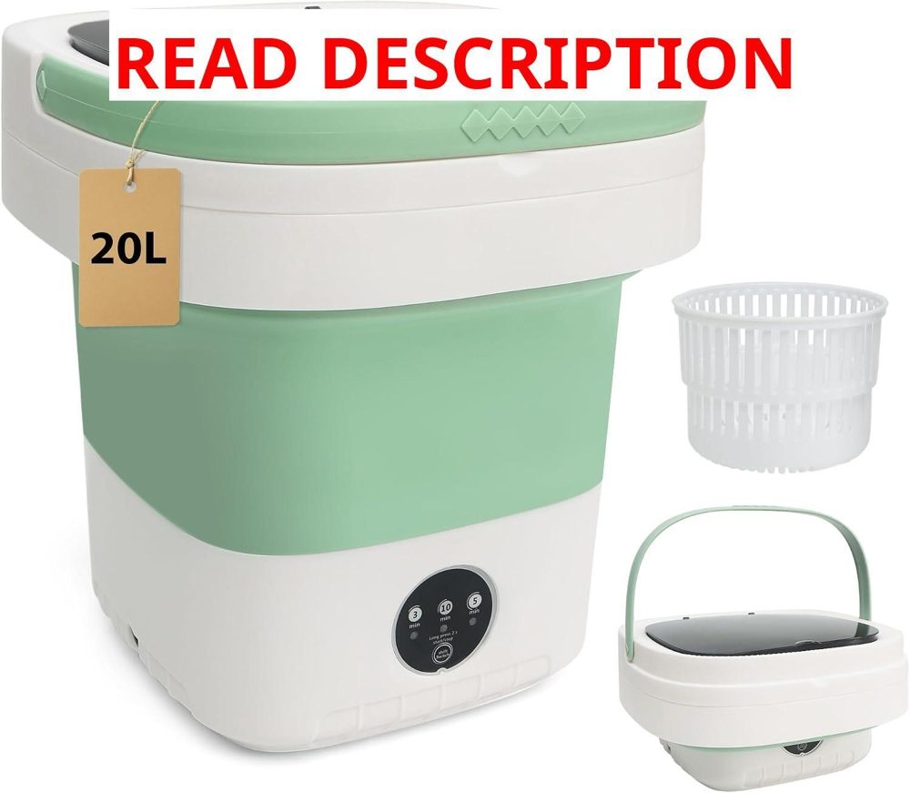 20L Portable Mini Washing Machine