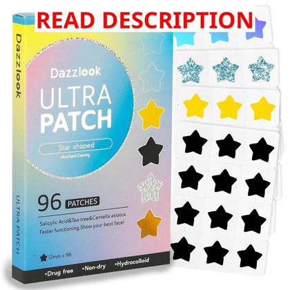 Star Shaped Salicylic Pimple Patches 96 Count