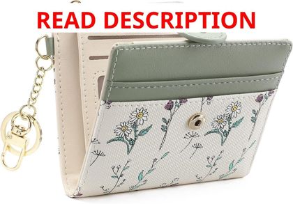 GAEKEAO Women's RFID Slim Bifold Wallet