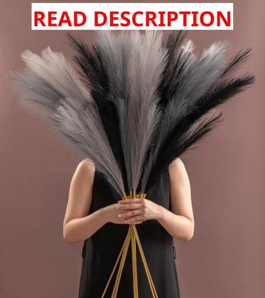 SeptCat 9 Pcs 45" Faux Pampas Grass Bouquet