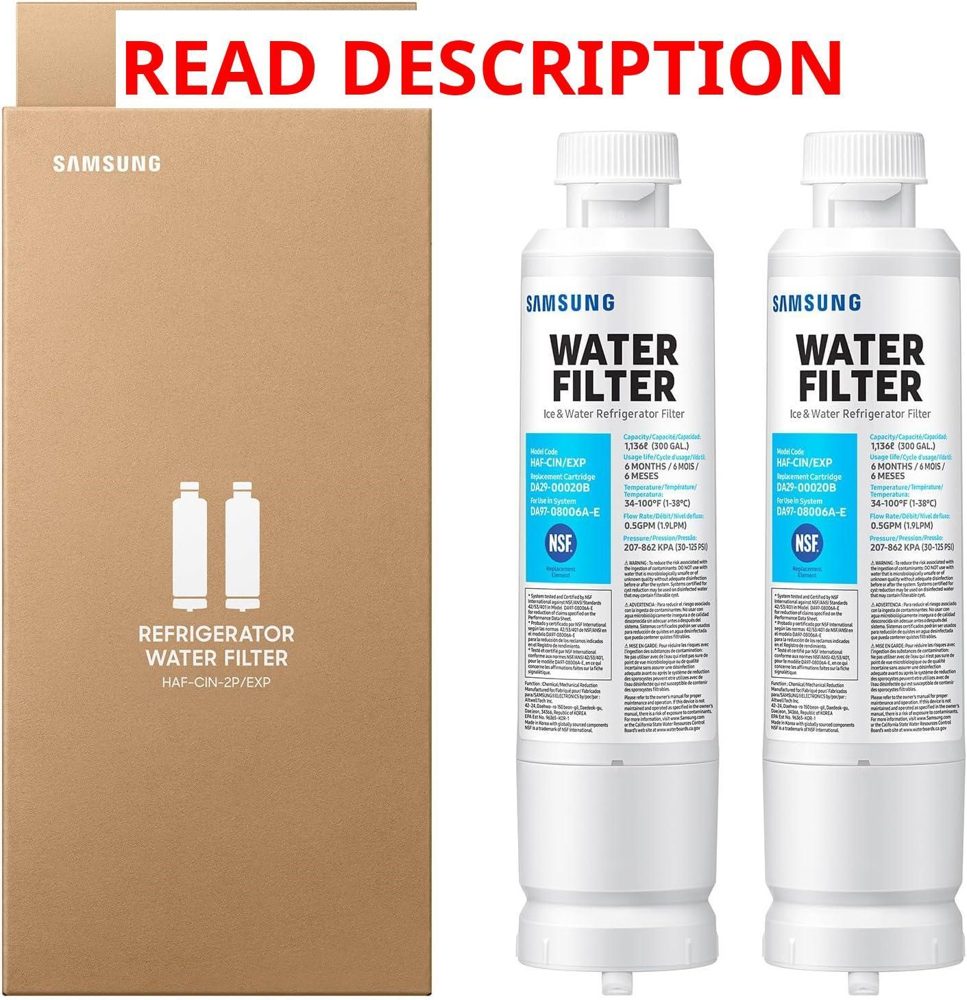 Samsung HAF-CIN-2P/EXP Water Filter 2-Pack